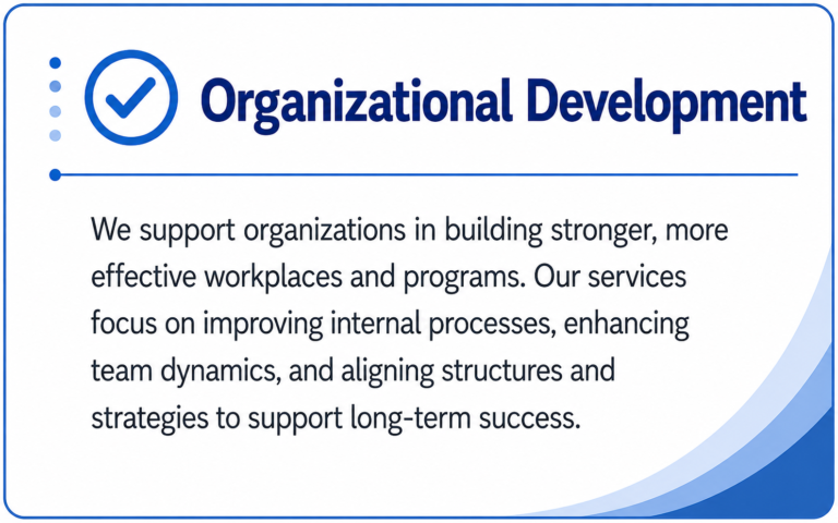 organizational development