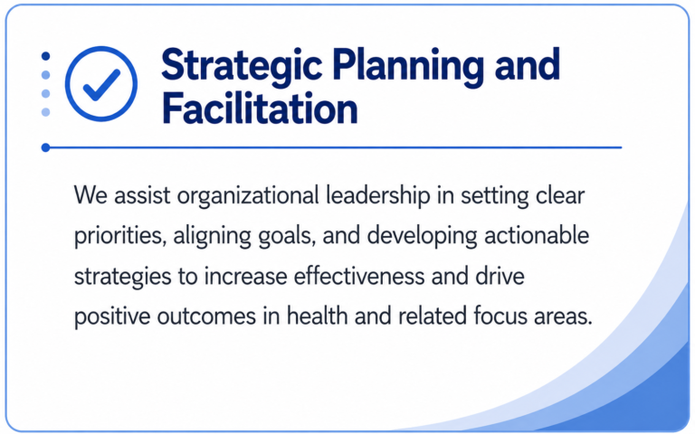 strategic planning & facilitation